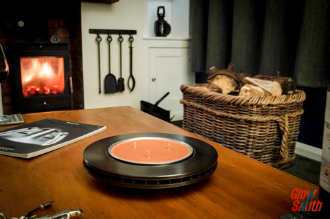 Brake Disc Candle - Spiced Orange