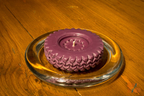 Individual Tyre Candle - Sweet Pomegranate (x4)