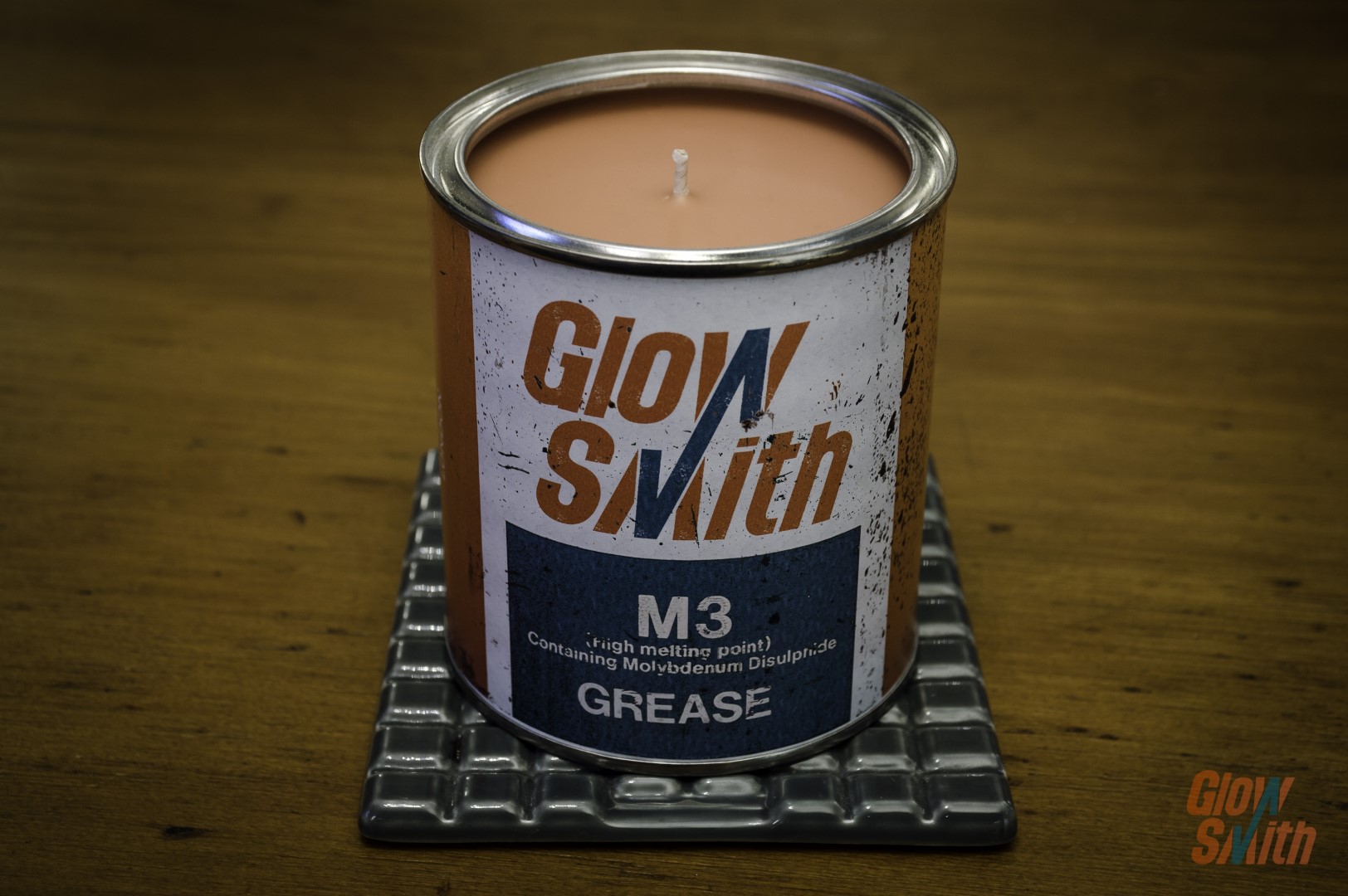 car mechanic grease candle