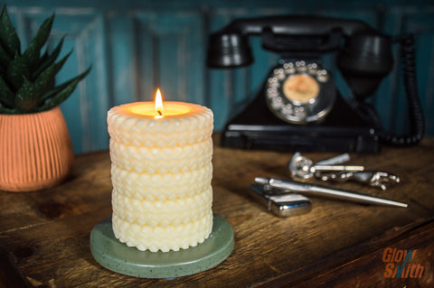 Off Road Tyre Stack Candle - Creamy Vanilla