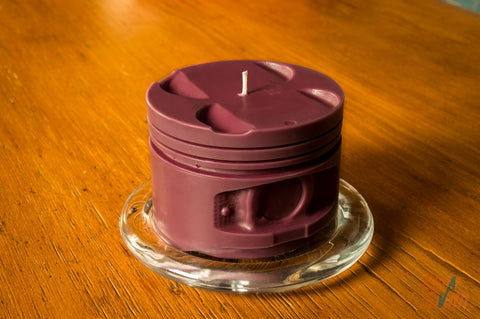 Engine Piston Candle - Sweet Pomegranate