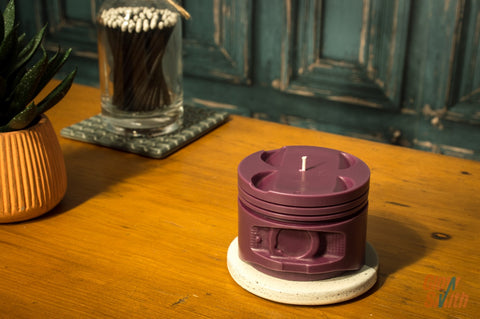 Engine Piston Candle - Sweet Pomegranate