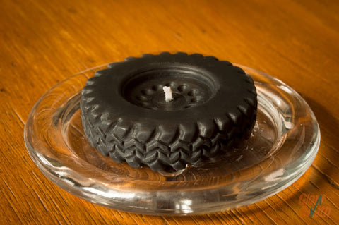 Individual Tyre Candle - Dark Opium (x4)