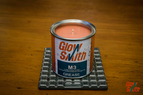 Small Grease Tin Candle - Spiced Orange